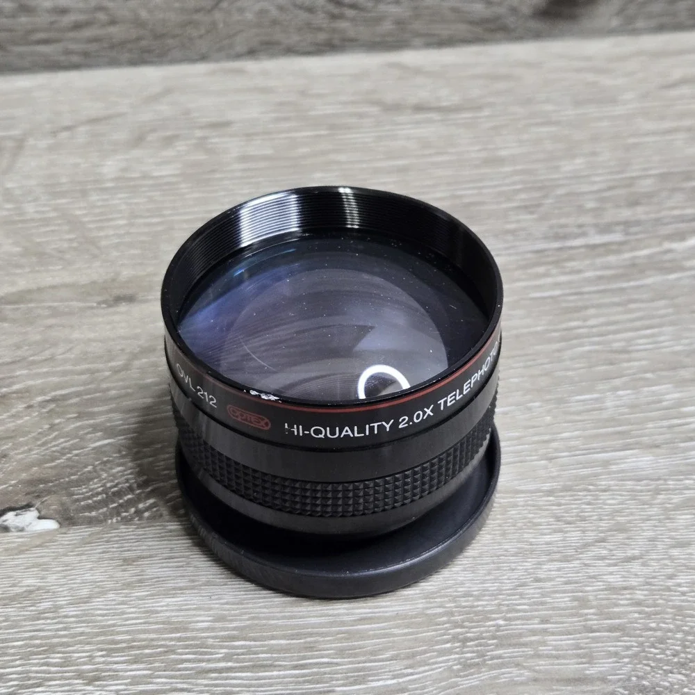 Optex OVL 212 Hi-Quality 2.0X Telephoto Video With Lens Cap
